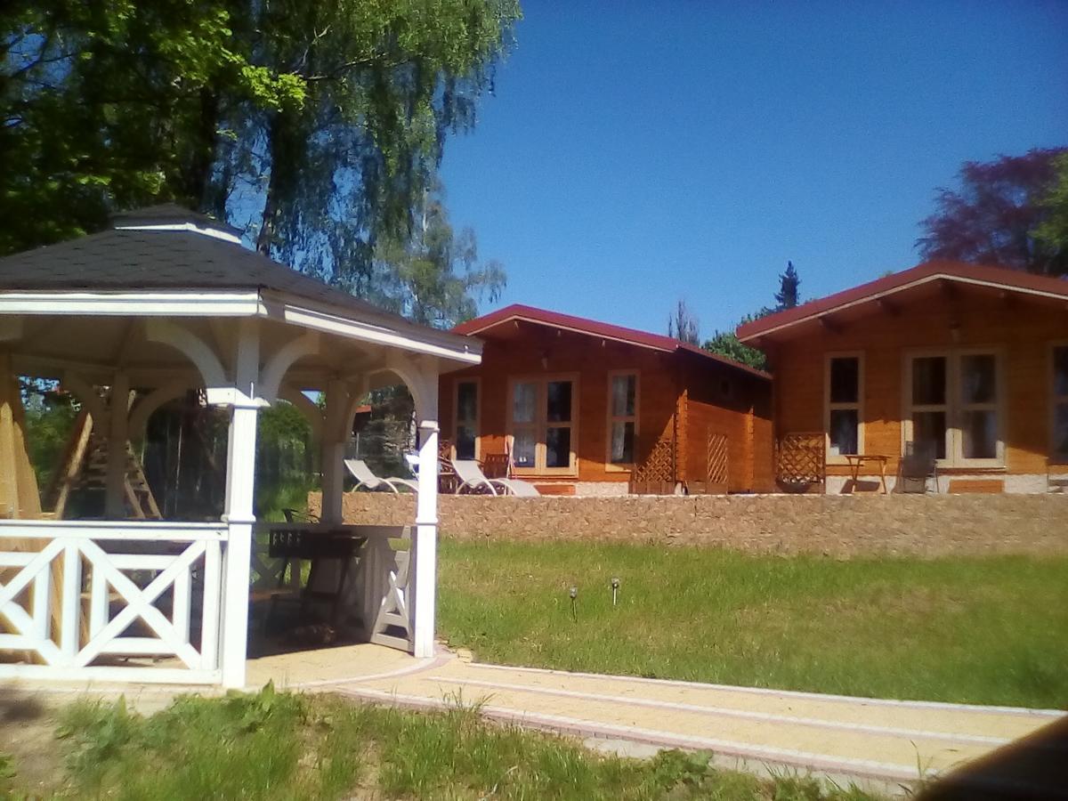 Kameralny Domek Drewniany Letniskowy W Mikolajkach Mikołajki 外观 照片