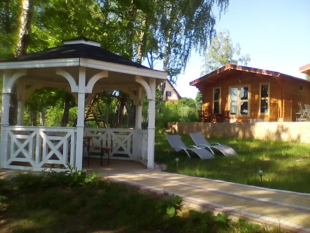 Kameralny Domek Drewniany Letniskowy W Mikolajkach Mikołajki 外观 照片